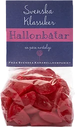 Hallonbåtar 200g Svenska Karamellkompaniet