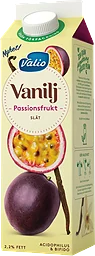 Vaniljyoghurt Passionsfrukt Slät 2,2% 1000g Valio