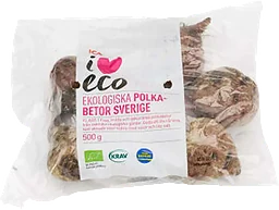 Polkabeta Påse 500g KRAV Klass 1 ICA I love eco