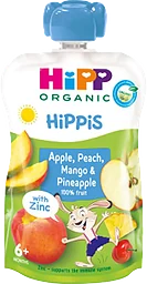 Smoothie Äpple Persika Mango & Ananas 6m 100g HiPP