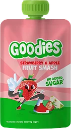 Barnsnacks Strawberry & apple 3år 100g Goodies