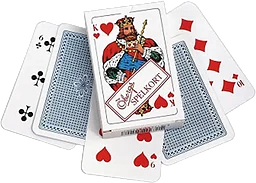 Spelkort Poker Blå Öbergs