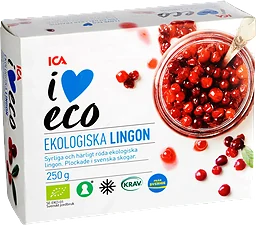 Lingon 250g KRAV ICA I love eco