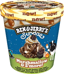 Glass Marshmallow & s'more! 427ml Ben & Jerrys