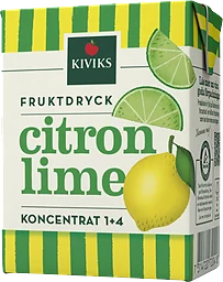 Lättdryck Citron & lime Koncentrat Kiviks