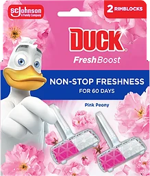 Toalettrengöring Fresh Boost Floral Duo 32g Duck