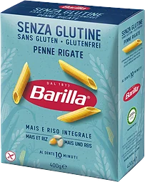 Pasta Penne Rigate Glutenfri 400g Barilla