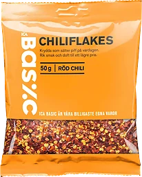 Chiliflakes 50g ICA Basic