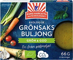 Grönsaksbuljong Ekologisk 6-p Kung Markatta