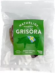 Hundtugg Grisöra 2p Naturligt