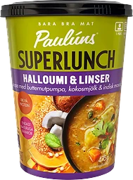 Färdigmat Soppa Halloumi & linser 475g Pauluns 