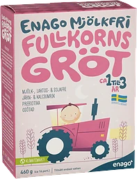 Fullkornsgröt Mjölkfri 1-3 År