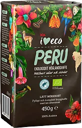 Bryggkaffe Peru Ekologisk 450g ICA I love eco