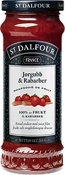 Marmelad Jordgubb & Rabarber 284g St.Dalfour