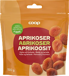 Aprikoser Torkade