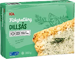 Fiskgratäng dillsås Fryst 350g ICA