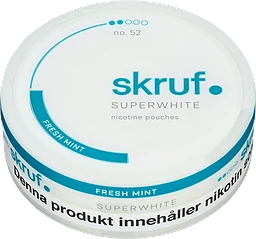 Skruf Super white Slim Fresh 16,8g