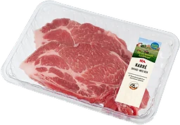 Karré Färsk Skivad med ben ca 450g ICA