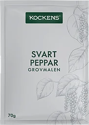 Svartpeppar Grovmalen