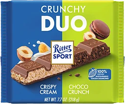 Chokladkaka Crunchy DUO