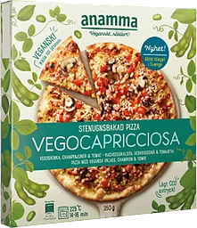 Pizza Vego Capriciosa 350g Anamma
