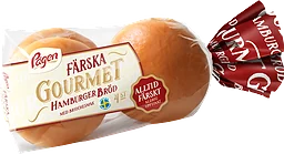 Hamburgerbröd Brioche Gourmet 4-pack