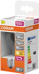 LED Normal E27 806lm(60W) Dimbar Osram