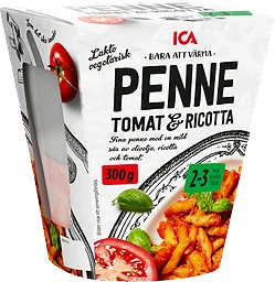 Färdigmat Penne Tomat & Ricotta 300g ICA