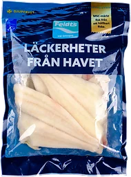 Rödspättafilé Fryst Feldt's