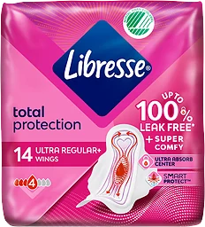 Ultra+ Wings Regular Flow V-protection Binda