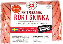 Rökt skinka 120g Petterssons Charkuteri