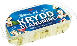 Tärnad ost i olja Kryddblandning 100g ICA