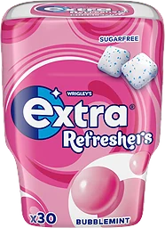 Bubblemint Extra Refresher's Sugarfree Gum