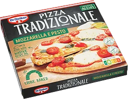 Pizza Tradizionale Mozzarella & pesto 385g Dr. Oetker