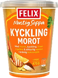 Kyckling/Morot Soppa