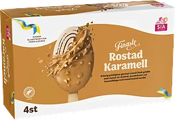 Finaste Rostad karamell 4-p SIA Glass