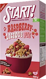 Granola Raspberry Licious pie 500g Start