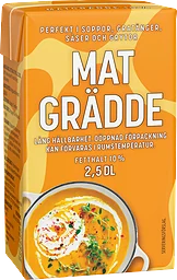 Mat Grädde Lång Hållbarhet