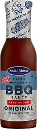 BBQ Sauce Original Less Sugar 332g Santa Maria