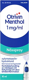 Otrivin Menthol 1mg/ml Nässpray