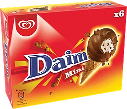 Glass Daimstrut mini 6-p GB Glace