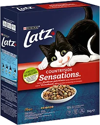 Kattmat Torrfoder Countryside Sensations 1kg Latz