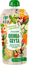 Quinoagryta Från 6m Ekologiskt 120g ICA I love eco