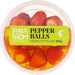 Pepperballs Färskostfyllda