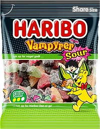 Godis Vampyrer Sour 120g Haribo