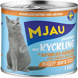 Kattmat Kyckling 635g Mjau