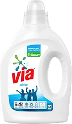 Tvättmedel Flytande White 760ml Via