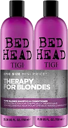 Schampoo & Balsam Blonde 2-p 1500ml TIGI Pro