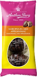 Marsipanägg Orange 3-p 30g Anthon Berg