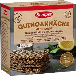 Quinoaknäcke Glutenfri 220g Semper